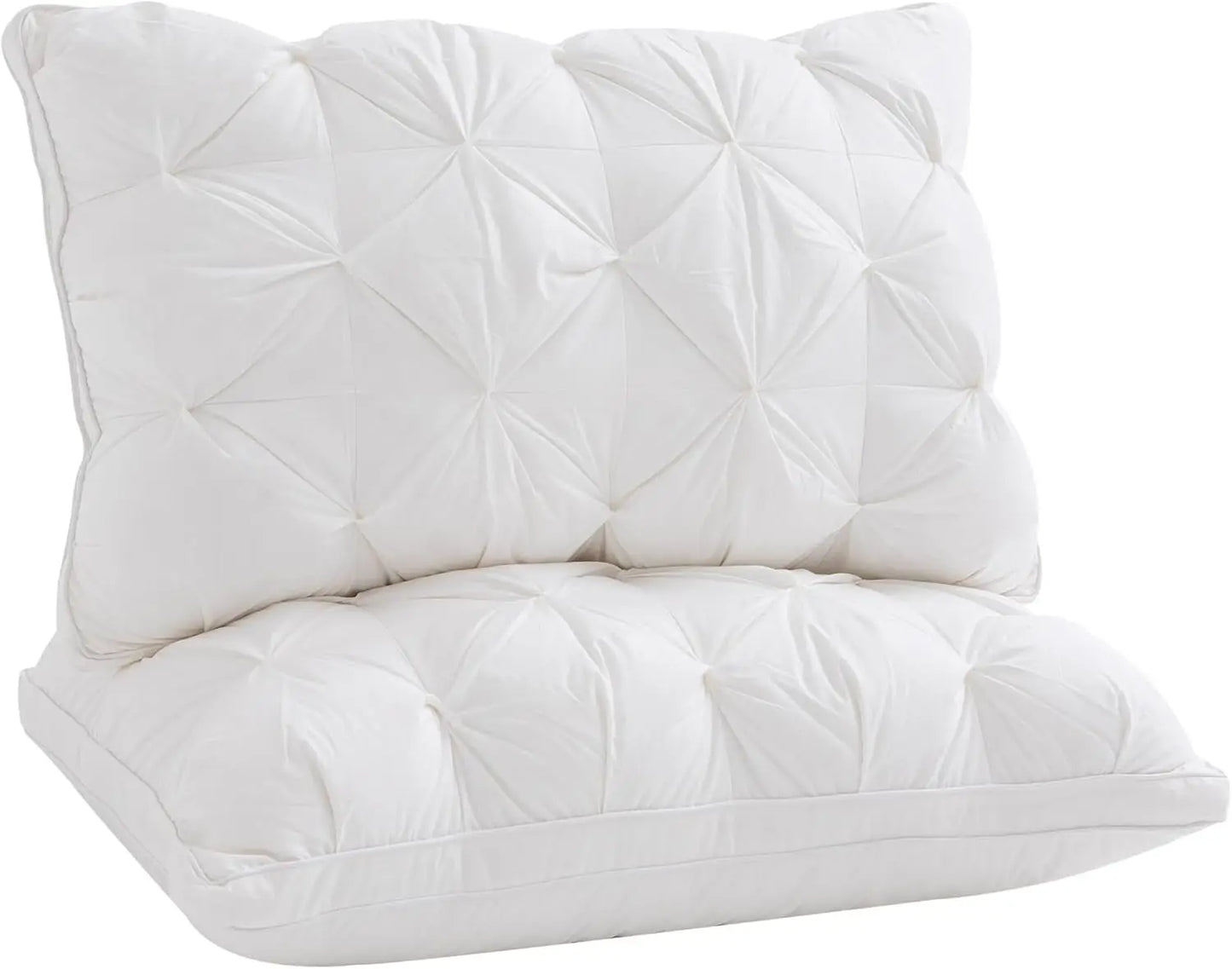 Bedsure Pillows Queen Size Set of 2 - Soft Bed Pillows for Sleeping 2 Pack, Fluffy and Supportive, Hotel Quality, Original Down