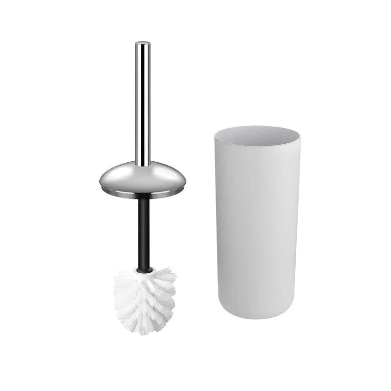 Bamboo Bathroom Accessories Set, Toothbrush Holder, Soap Dispenser, Toilet Brush, Trash Can, Bathroom Essential Set, 6Pcs
