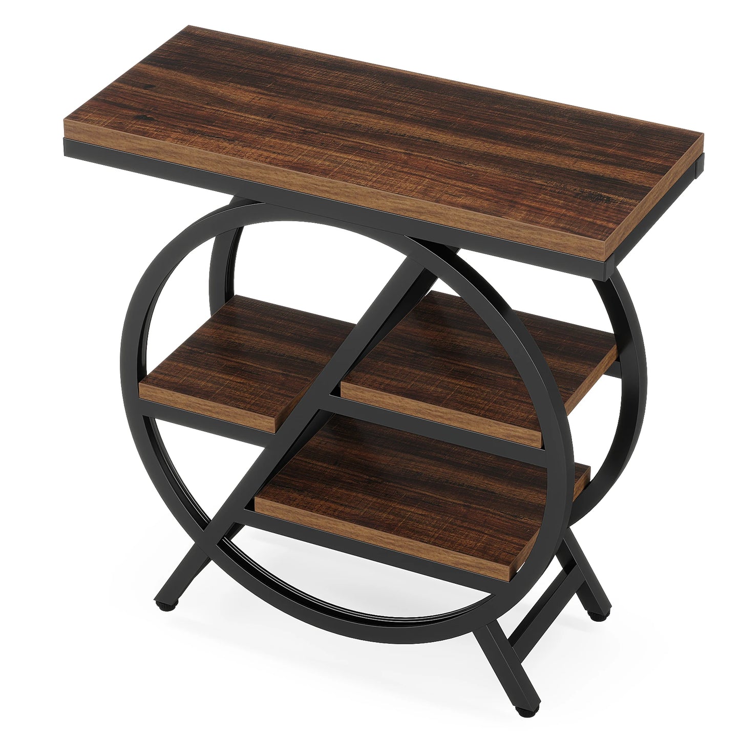 Tribesigns End Table For Living Room Three Tier Side Table