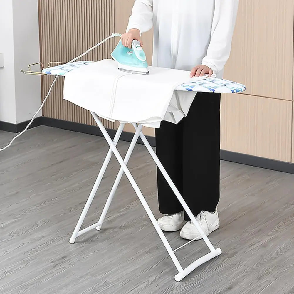 Ironing Board Full-Size Foldable Ironing Board Foldable Household Ironing Board Outside With Heat-Resistant Cover 42 Inch