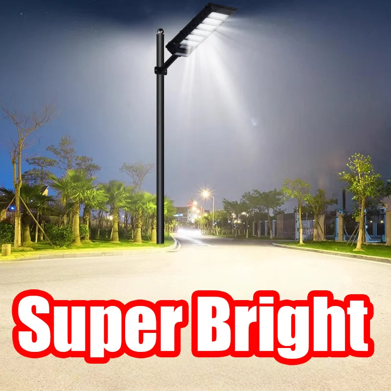 95000000LM 8000W Most Powerful LED Solar Light Ultra Bright Outdoor Motion Sensor Outdoor Solar Wall Lamp Garden Street Lantern