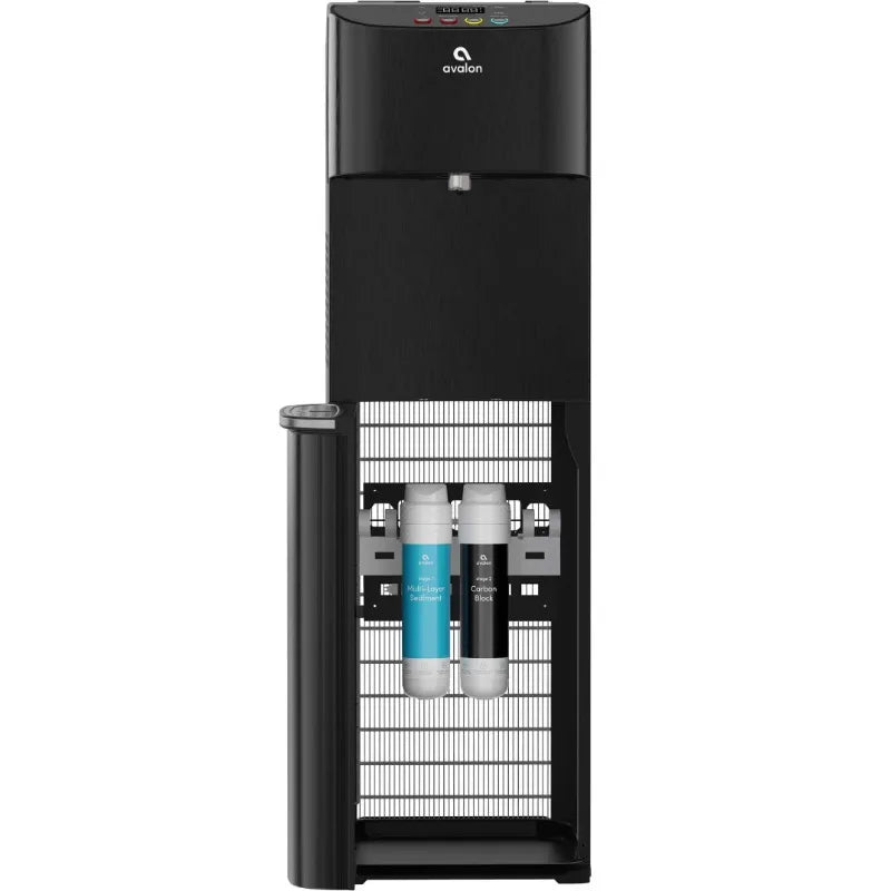 Avalon Electric Bottleless Water Cooler Water Dispenser - 3 Temperatures, Digital Clock with Temperature Control, Self Cleaning