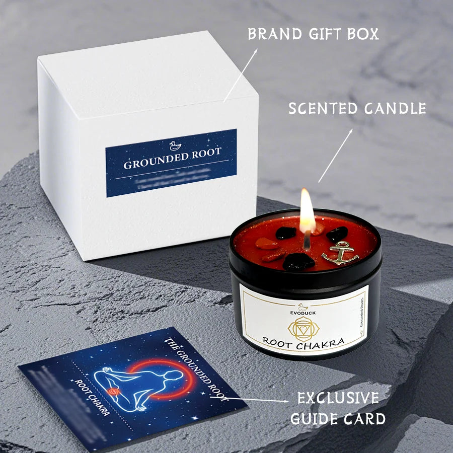 Patchouli Scented Candle 3oz, Chakra Series, For Meditation, Yoga, SPA, Bedroom Nighttime, Birthday, Valentine's, Christmas Gift