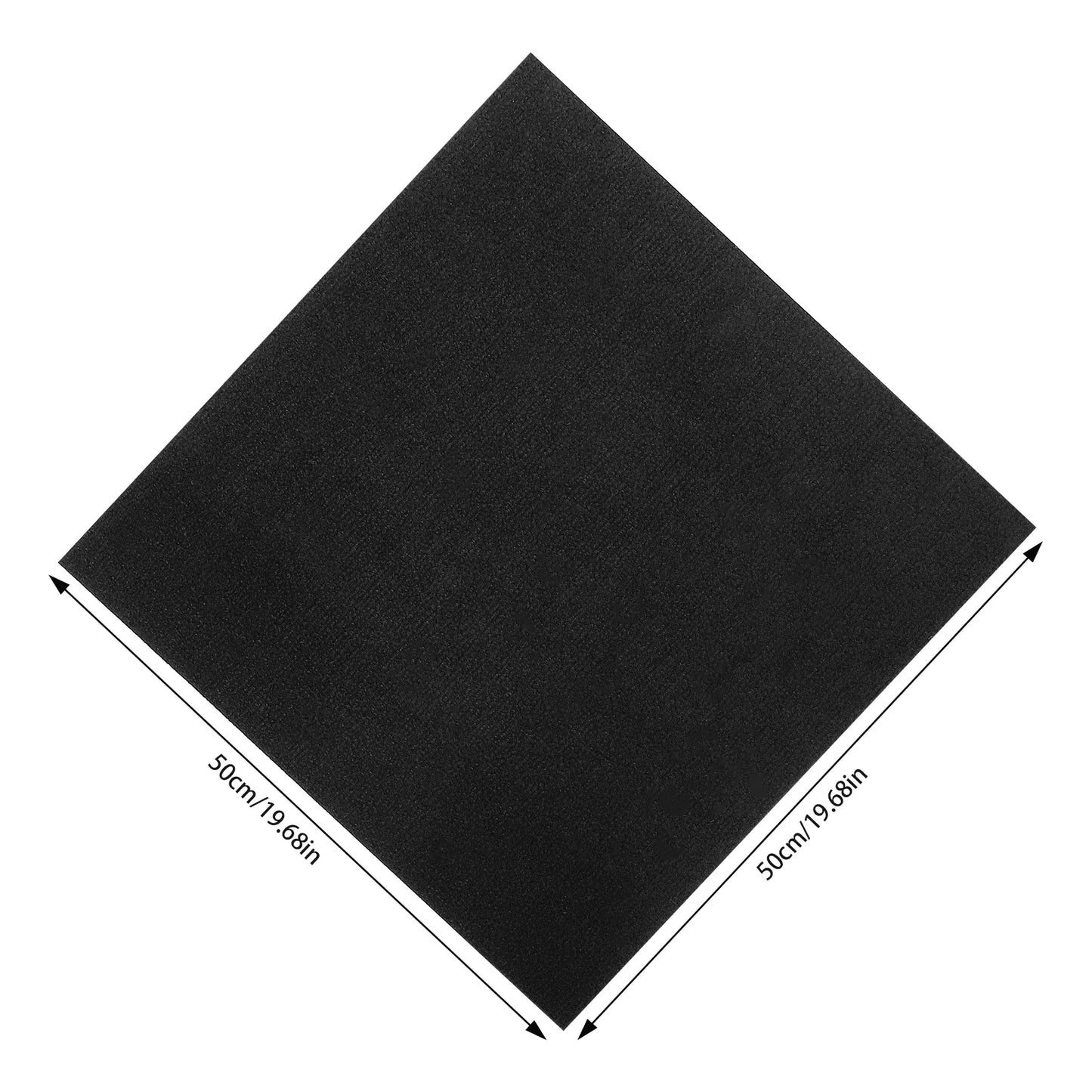 20 Pack Carpet Tile 50x50CM Self Adhesive Carpet Floor Tiles Anti-Slip Reusable Carpet Squares Peel DIY for Bedroom Living Room