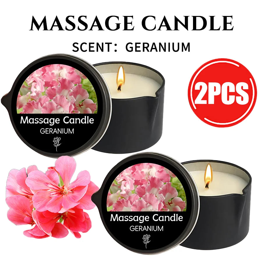 2PCS Scented Candle , For Meditation, Yoga, SPA, Bedroom Nighttime, Aesthetic Home & Desk Decor, Unisex Party Favor & Small Gift