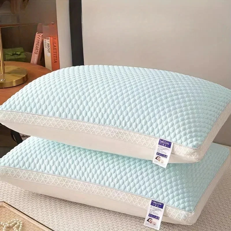 Light pink, light blue, light gray, cool ice silk material! diamond-shaped pillow, comfortable and beautiful double online