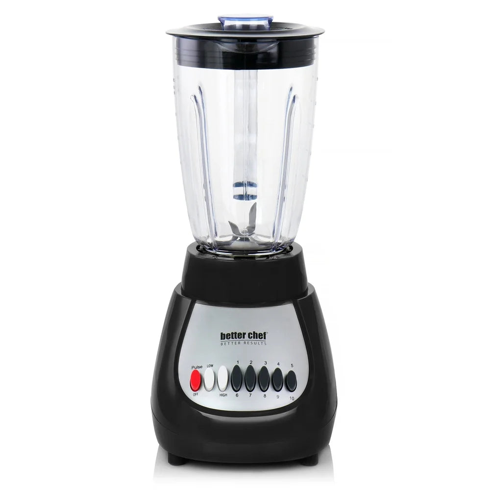 XMSJ 10 Speed Countertop Blender With Plastic Jar And Pulse