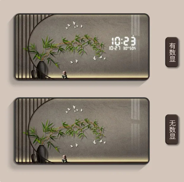 Luxury Calendar Wall Clock Modern Bedroom Digital Large Living Room Wall Clock Nordic Designer Orologio Da Parete Home Decor