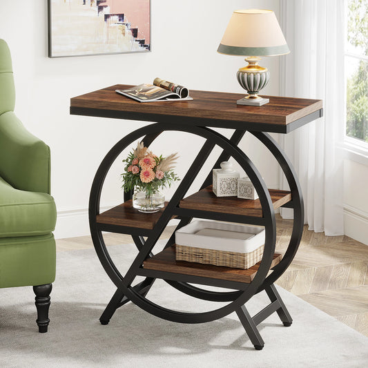 Tribesigns End Table For Living Room Three Tier Side Table