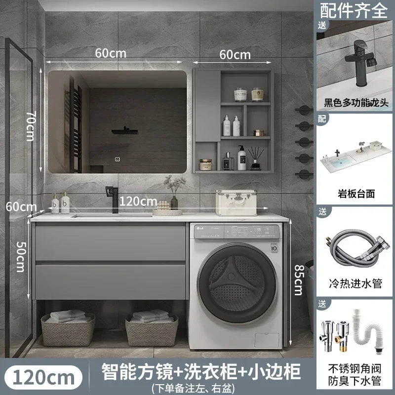 High-quality Complete Stand Modern Originality Bathroom Furniture Sets Unique Economic Luxury Improvement Bathroom Furniture