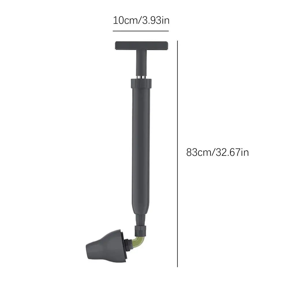 Bathroom Plunger Multi-drain Unclogger High Pressure Drain Plunger Plumber Helper Clog Remover For Kitchen Sink Bathroom Toilet