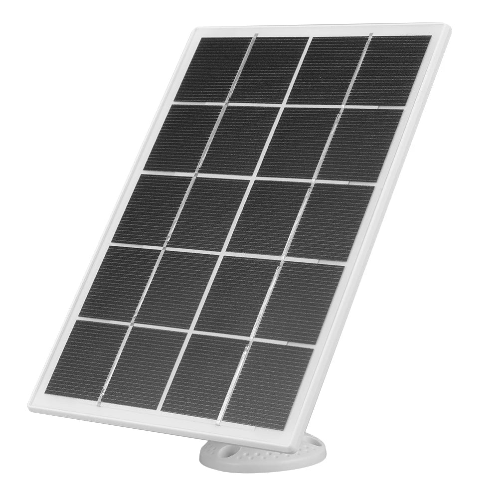 10W Solar Panel for Ring Camera Waterproof Camera Solar Panel 360° Adjustable Wall Mount for Ring Stick Up Cam/Spotlight Cam