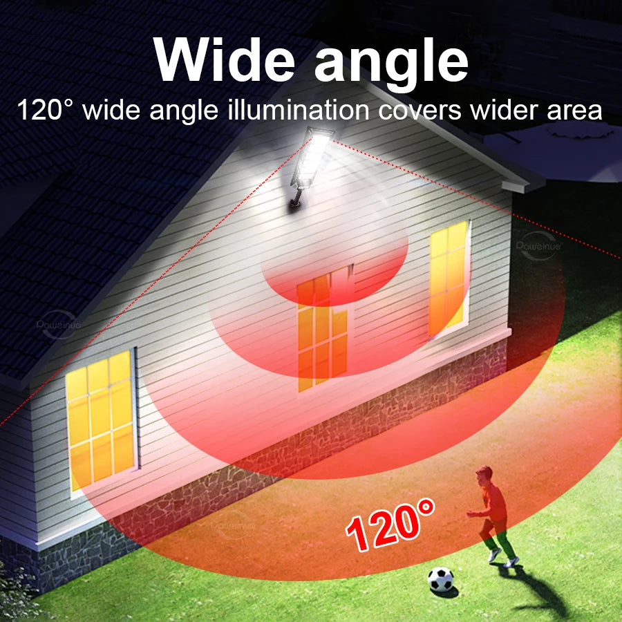 95000000LM 8000W Most Powerful LED Solar Light Ultra Bright Outdoor Motion Sensor Outdoor Solar Wall Lamp Garden Street Lantern