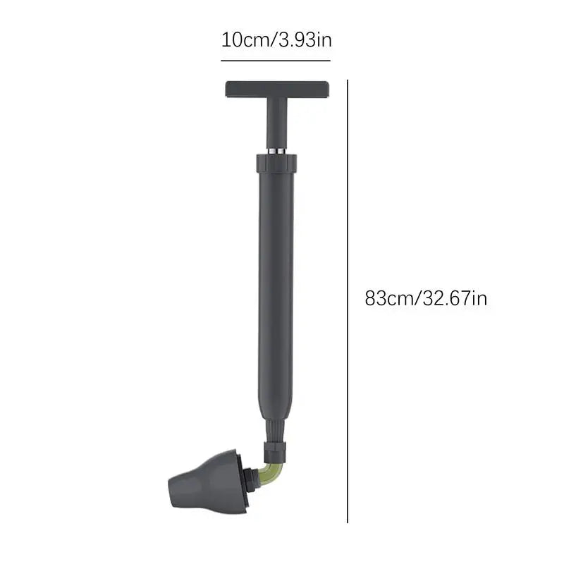 Bathroom Plunger Multi-drain Unclogger High Pressure Drain Plunger Plumber Helper Clog Remover For Kitchen Sink Bathroom Toilet