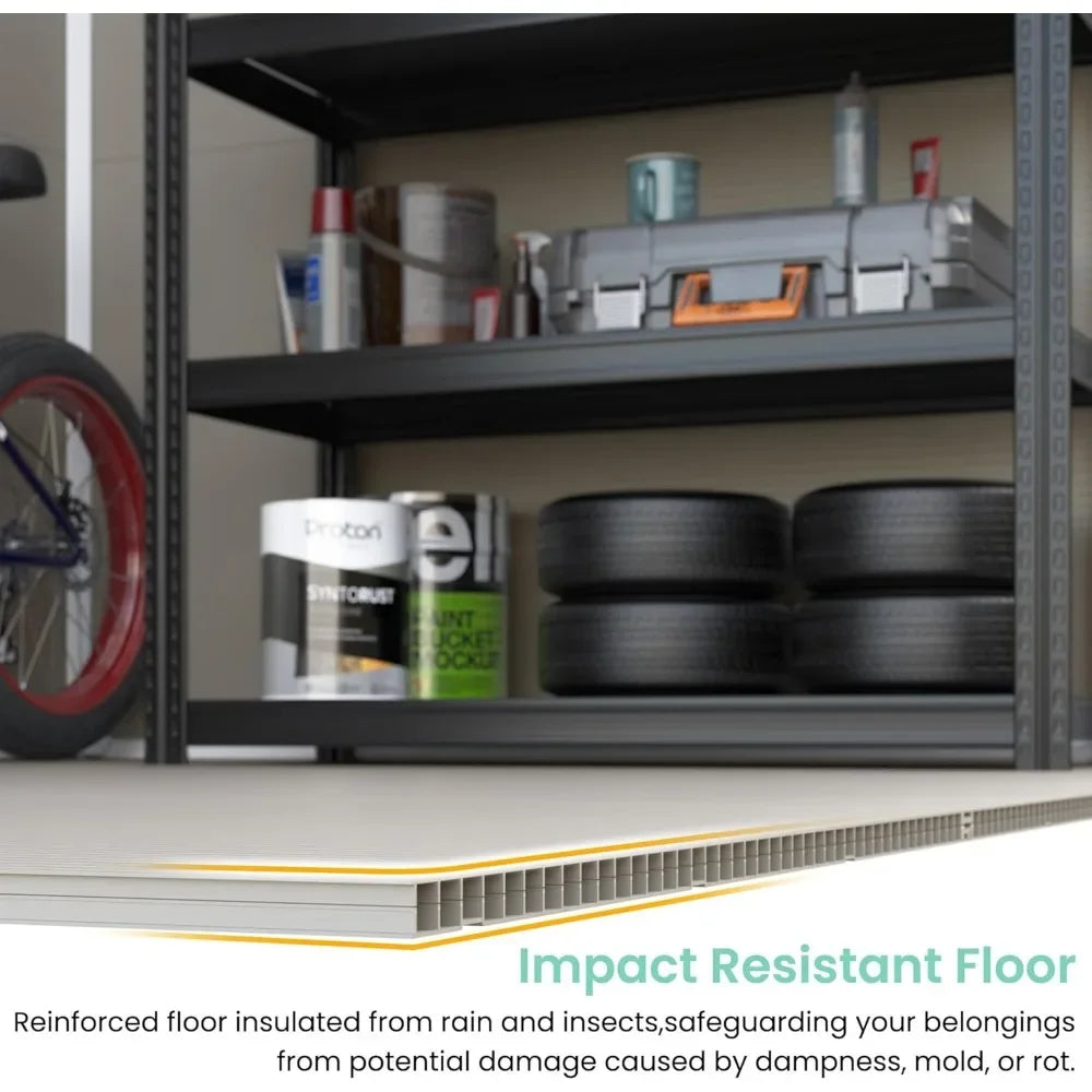 Outdoor Storages Shed,Plastic Garden Sheds for Bike,Tool,Outside Sheds & Outdoor Resin Shed with Lockable Door for Backyard