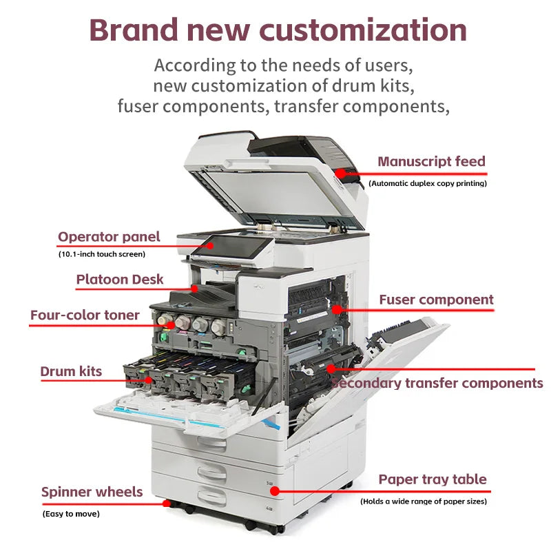 Xerox 7855 Multifunction Copier Scan Fax With High Speed
