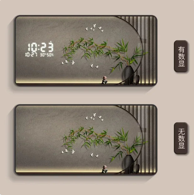 Luxury Calendar Wall Clock Modern Bedroom Digital Large Living Room Wall Clock Nordic Designer Orologio Da Parete Home Decor