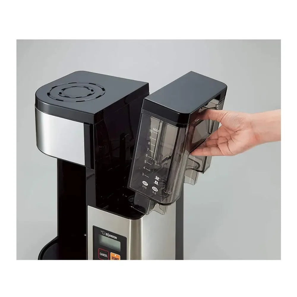 10-Cup Drip Coffee Maker Stainless Steel Thermal Carafe Permanent Filter Easy Clean Fast Brew Vacuum Insulated Coffee Machine