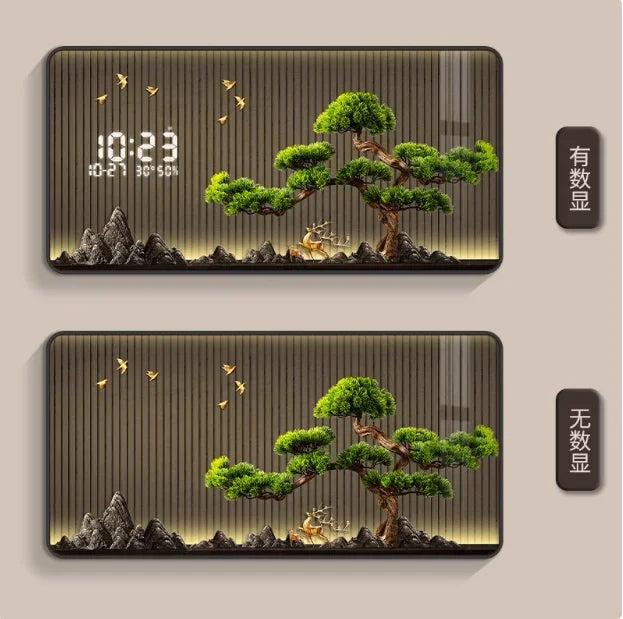 Luxury Calendar Wall Clock Modern Bedroom Digital Large Living Room Wall Clock Nordic Designer Orologio Da Parete Home Decor