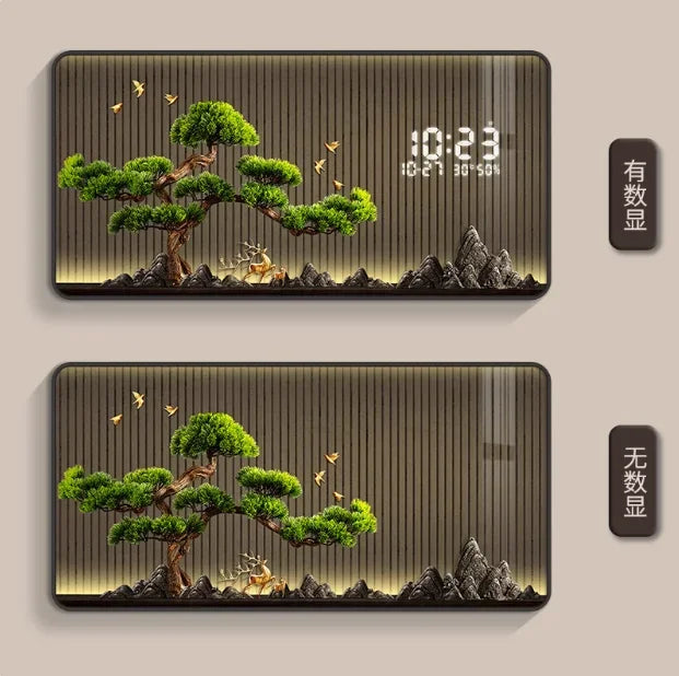 Luxury Calendar Wall Clock Modern Bedroom Digital Large Living Room Wall Clock Nordic Designer Orologio Da Parete Home Decor