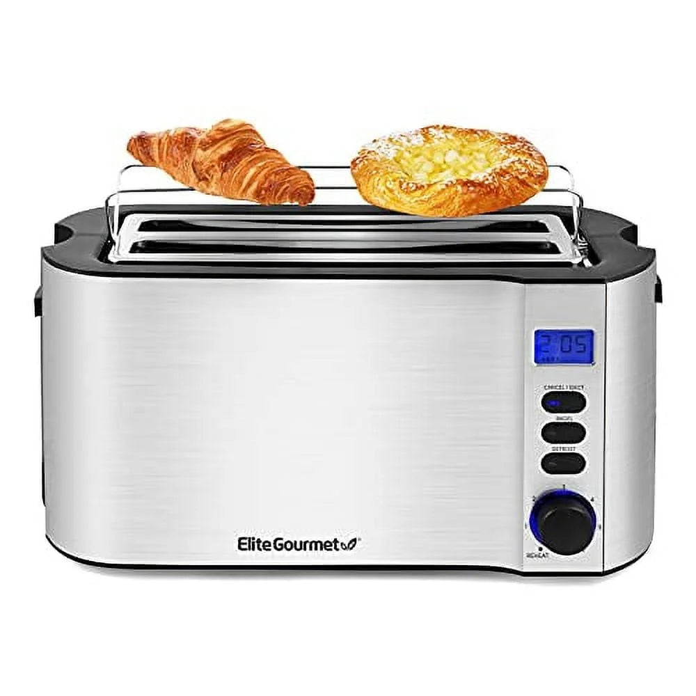 XMSJ Digital Stainless Steel Toaster With LED Display