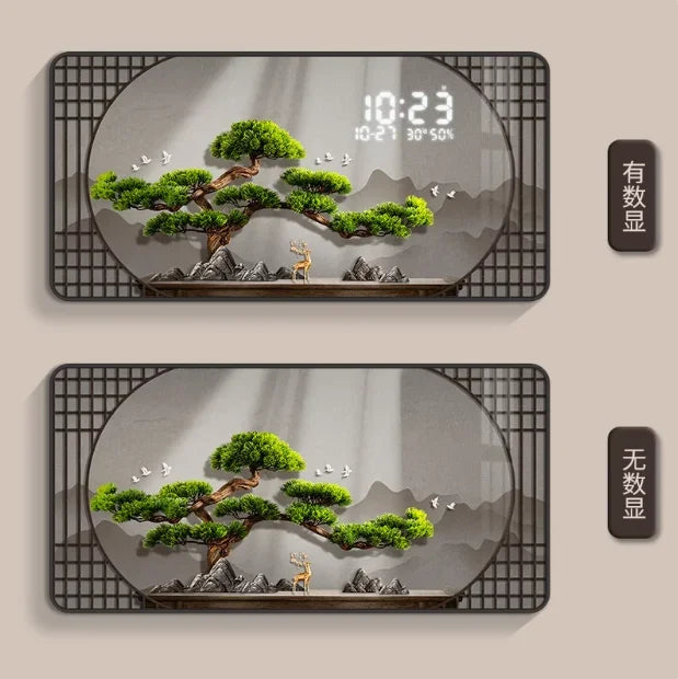 Luxury Calendar Wall Clock Modern Bedroom Digital Large Living Room Wall Clock Nordic Designer Orologio Da Parete Home Decor