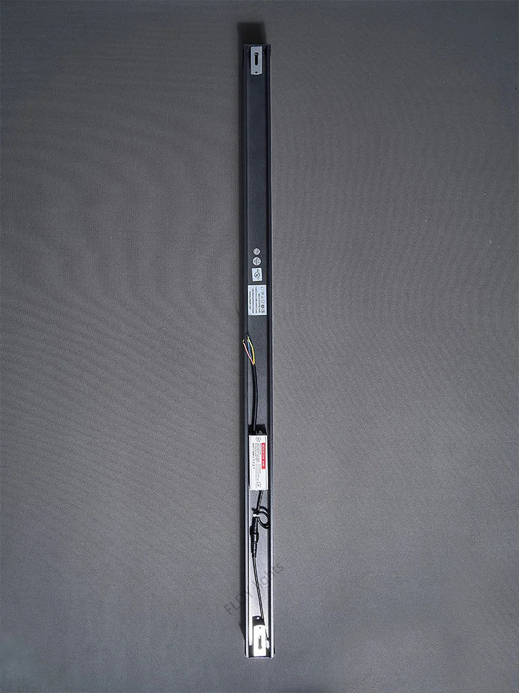 Modern Waterproof Outdoor Long Strip LED Wall Light IP65 Wrought Iron Wall Light Garden Porch Wall Light 110V 220V Lighting