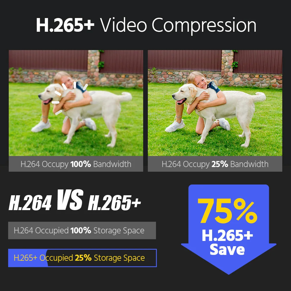 Annke 12MP POE HD Security Camera Dual Light H265+ IP Camera Human Vehicle Detect 512G SD Storage Video Surveillance 2.8MM Len