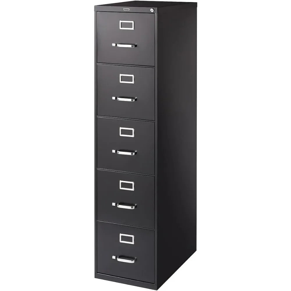 Vertical File Cabinet 5 Drawer Lockable Office Storage
