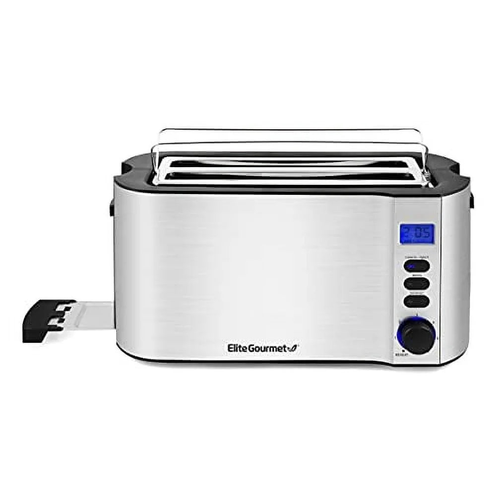 XMSJ Digital Stainless Steel Toaster With LED Display
