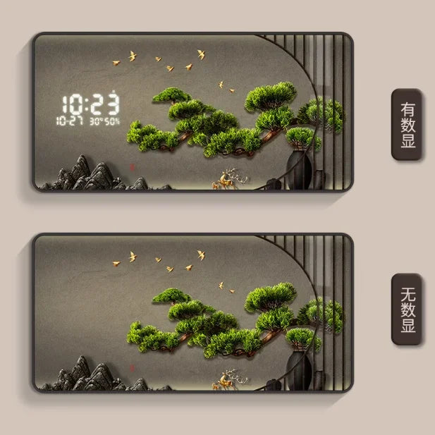 Luxury Calendar Wall Clock Modern Bedroom Digital Large Living Room Wall Clock Nordic Designer Orologio Da Parete Home Decor