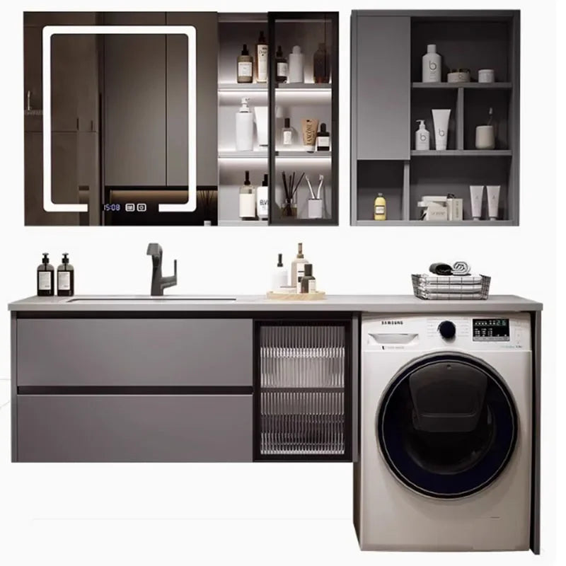 High-quality Complete Stand Modern Originality Bathroom Furniture Sets Unique Economic Luxury Improvement Bathroom Furniture