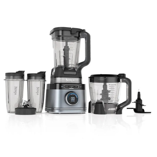 Ninja Detect Kitchen System Power Blender + Processor with Blend Sense Technology, Silver, TB400
