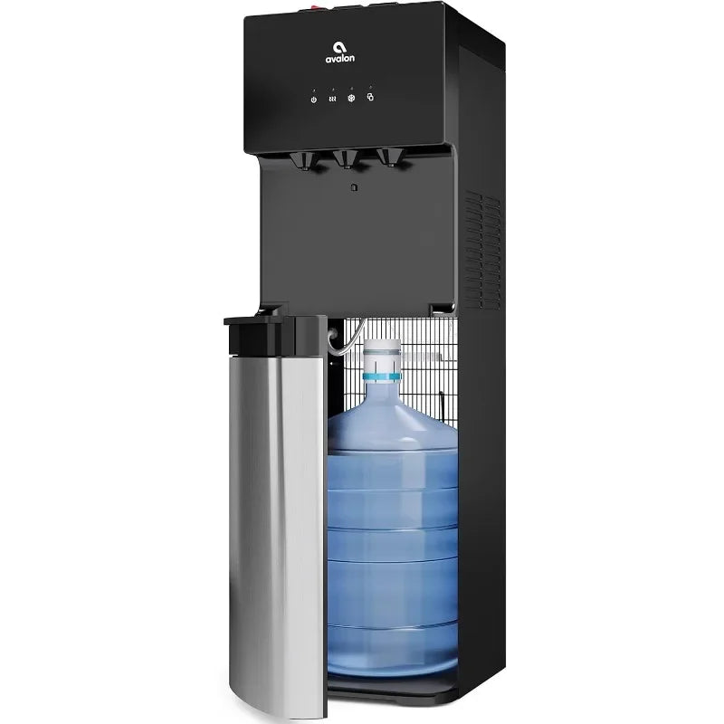 Avalon Bottom Loading Water Cooler Water Dispenser with BioGuard-3 Temperature Settings- Hot,Cold & Room  Anti-Microbial Coating