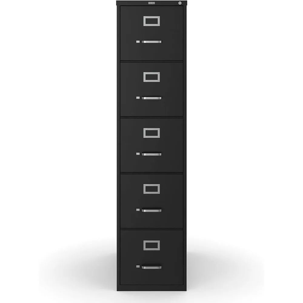 Vertical File Cabinet 5 Drawer Lockable Office Storage