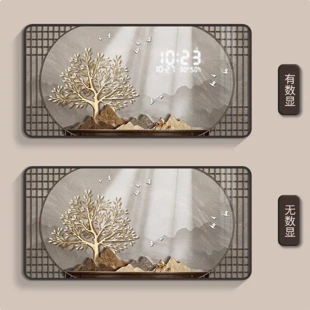 Luxury Calendar Wall Clock Modern Bedroom Digital Large Living Room Wall Clock Nordic Designer Orologio Da Parete Home Decor