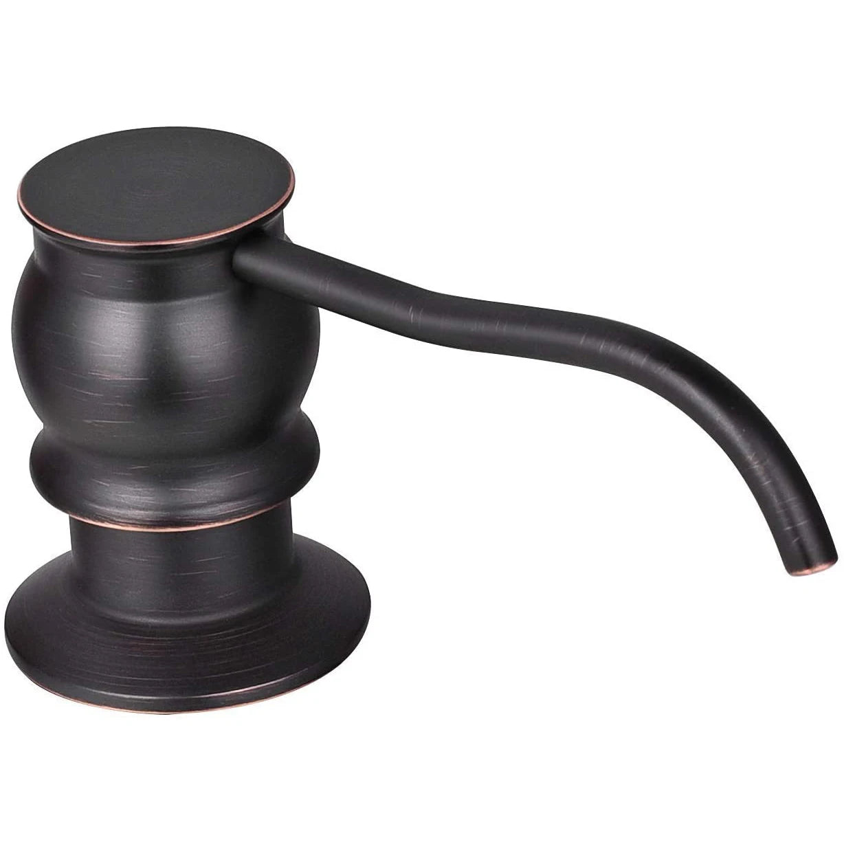 Samodra Liquid Soap Dispenser With bottle Chrome/Nickel Brass Pump Head For Kitchen Sink Soap dispensers Kitchen Accessories